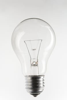 Electric light bulb still life