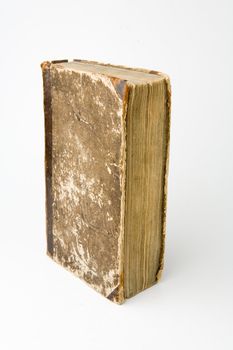 Antique book on a white background