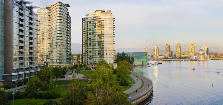 Waterfront Living Along False Creek in Vancouver BC Canada