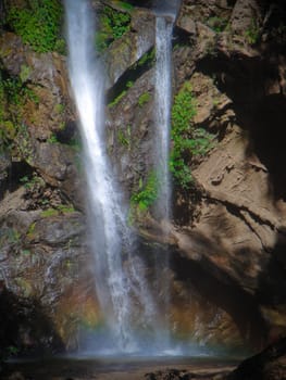 Tropical waterfall in forest ,Thailand