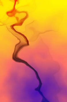 Abstract background colorful - waves and swirl