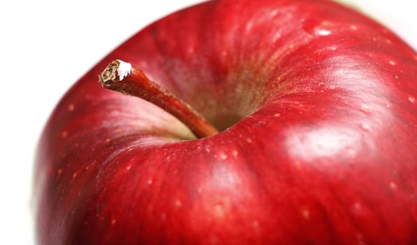 red apple, macro