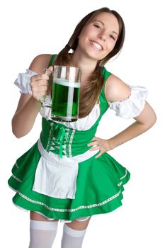 St Patricks Day Beer Girl