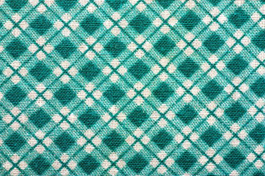 Green and white gingham pattern