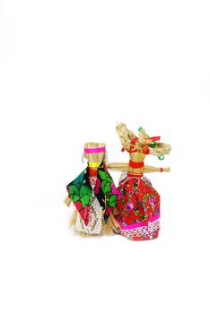 Slavic holiday carnival handmade dolls