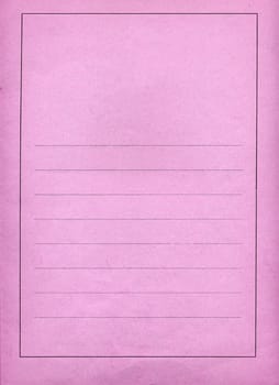 Blank paper sheet useful as a background - vintage