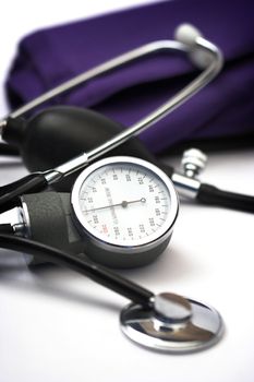  sphygmomanometer close up,shallow dof
