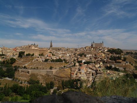 View on the city of Toledo, Spain