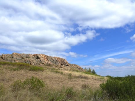 View to mountain "Shamanka" - Arkaim