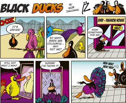 Black Ducks Comic Strip episode 10