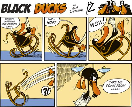 Black Ducks Comic Strip episode 2