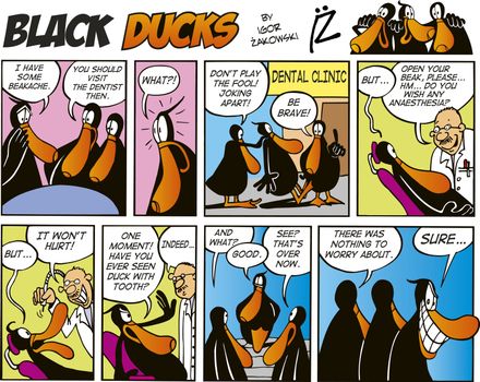 Black Ducks Comic Strip episode 3