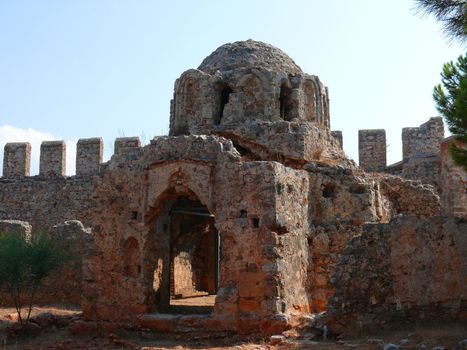 Ruins of a Byzantine church
