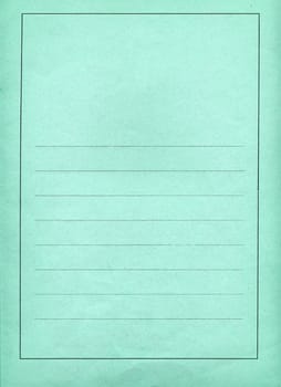 Blank paper sheet useful as a background - vintage