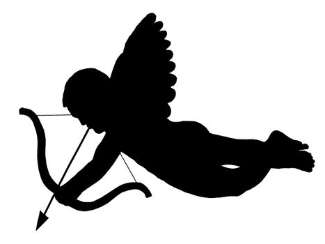 Symbol of Cupid angel