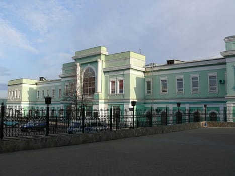 Old railway station in Chelyabinsk