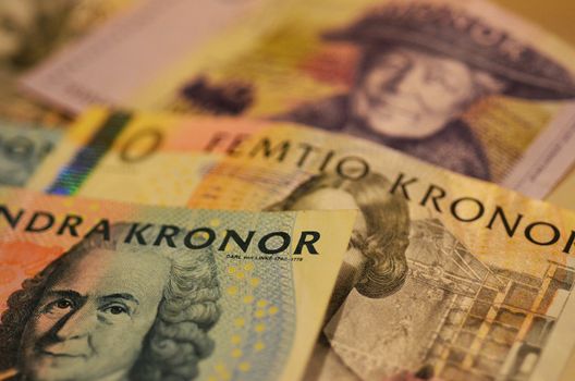The krona (crown; code: SEK) is the currency of Sweden.