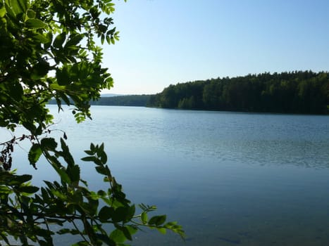 Lake Turgoyak in Chelyabinsk area