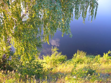 Evening in Uvel'ka River - Chelyabinsk area