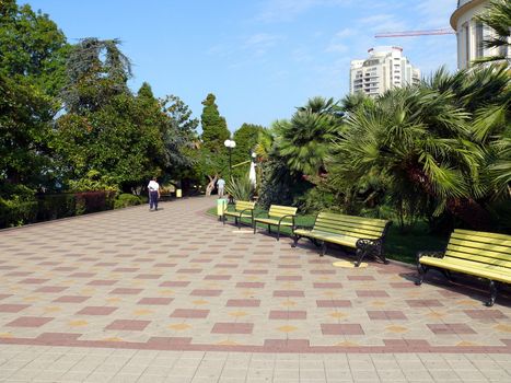 pedestrian embankment - Sochi