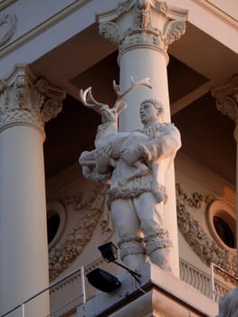 Monument in sea station - Sochi