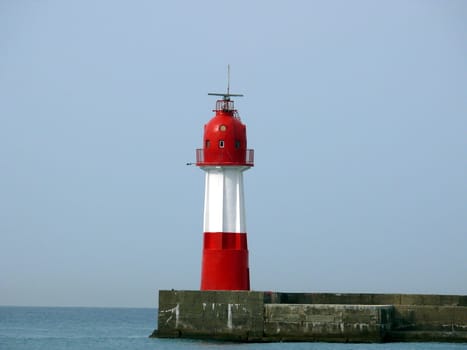 Red lighthouse in Sochi