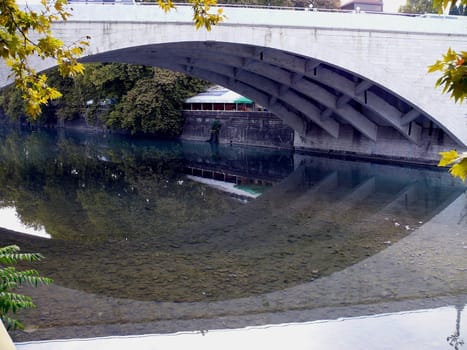 Stone bridge in the Sochi