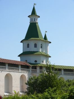 Tower in New Jerusalem monastery - Russia