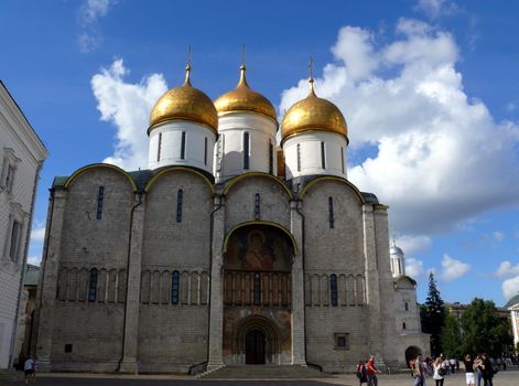 Uspenski temple in Moscow Kremlin