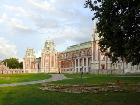 Russian national architecture ensemble Tsaritsino, Moscow