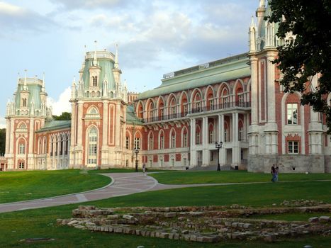 Russian national architecture ensemble Tsaritsino, Moscow