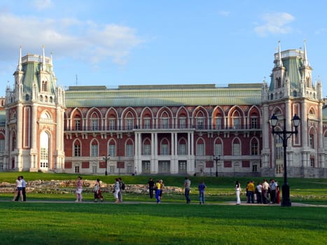 Russian national architecture ensemble Tsaritsino, Moscow