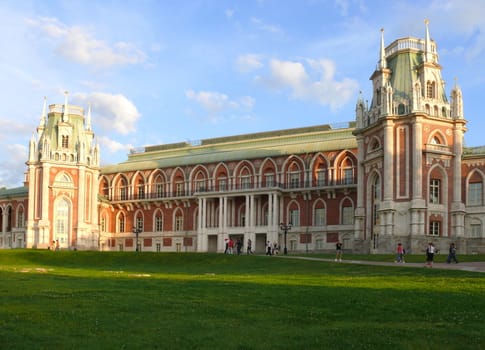 Russian national architecture ensemble Tsaritsino, Moscow