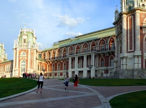 Russian national architecture ensemble Tsaritsino, Moscow