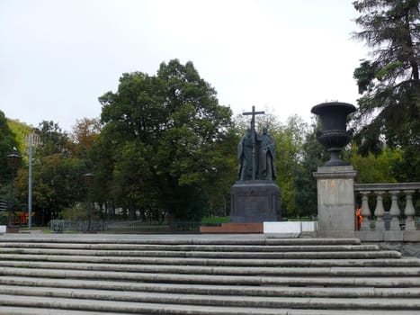 Monument of Cyril and methodius in Moscow