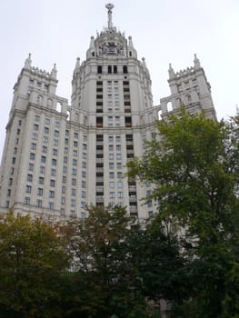 Skycraper in Kotelnicheskaya embankment - Moscow