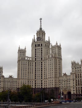 Skycraper in Kotelnicheskaya embankment - Moscow