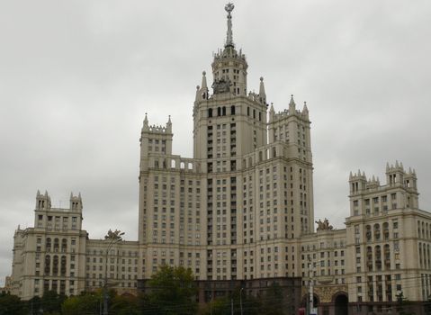 Skycraper in Kotelnicheskaya embankment - Moscow