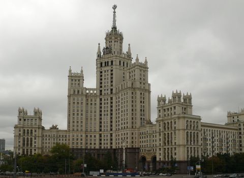 Skycraper in Kotelnicheskaya embankment - Moscow