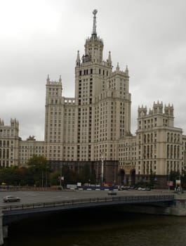 Skycraper in Kotelnicheskaya embankment - Moscow