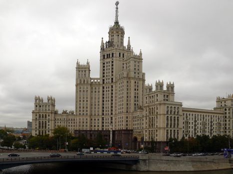 Skycraper in Kotelnicheskaya embankment - Moscow