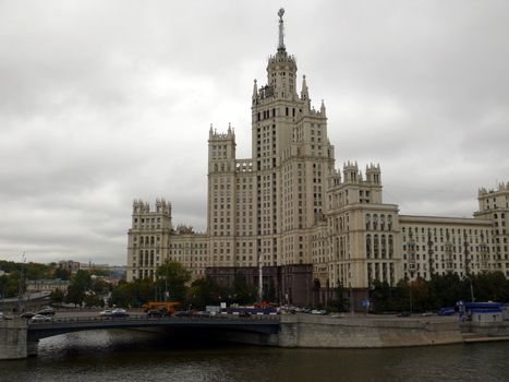 Skycraper in Kotelnicheskaya embankment - Moscow