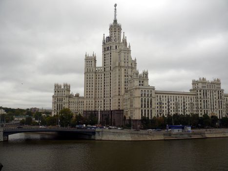 Skycraper in Kotelnicheskaya embankment - Moscow