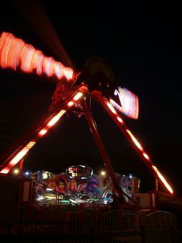 Carousel in the night