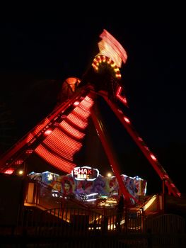 Carousel in the night