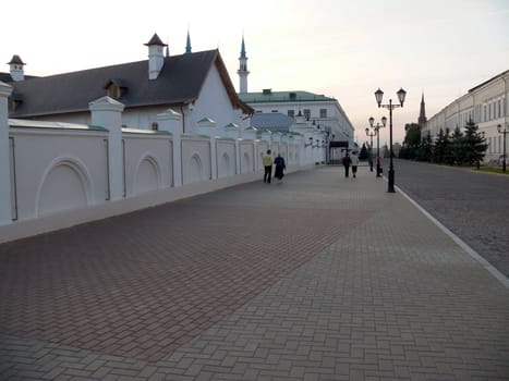 Territory of Kazan kremlin
