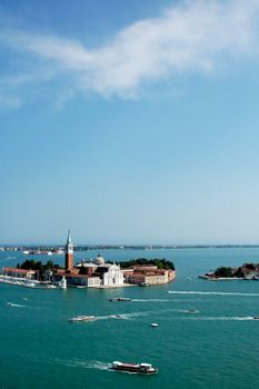 Vaporetto outside the grand canal