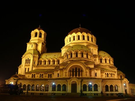 Cathedral of Alexander Nevski. Sofia, Bulgaria