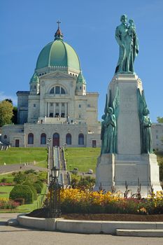 St. Joseph Oratory and St. Joseph monument, Montreal, Canada