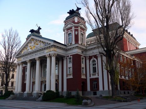 Ivan Vazov National Theater. Sofia, Bulgaria